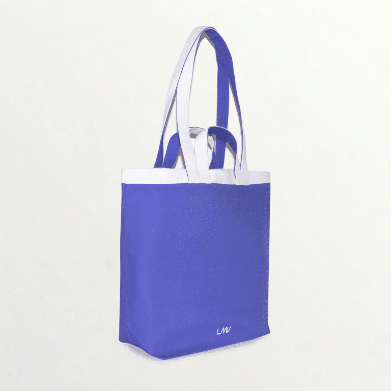 sac écoresponsable Aelia violet vu de 3 quarts