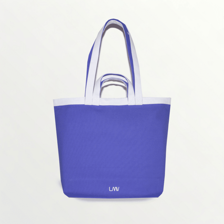 sac écoresponsable Aelia violet vu de face